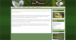 Desktop Screenshot of blackdiamondgolfcourse.com
